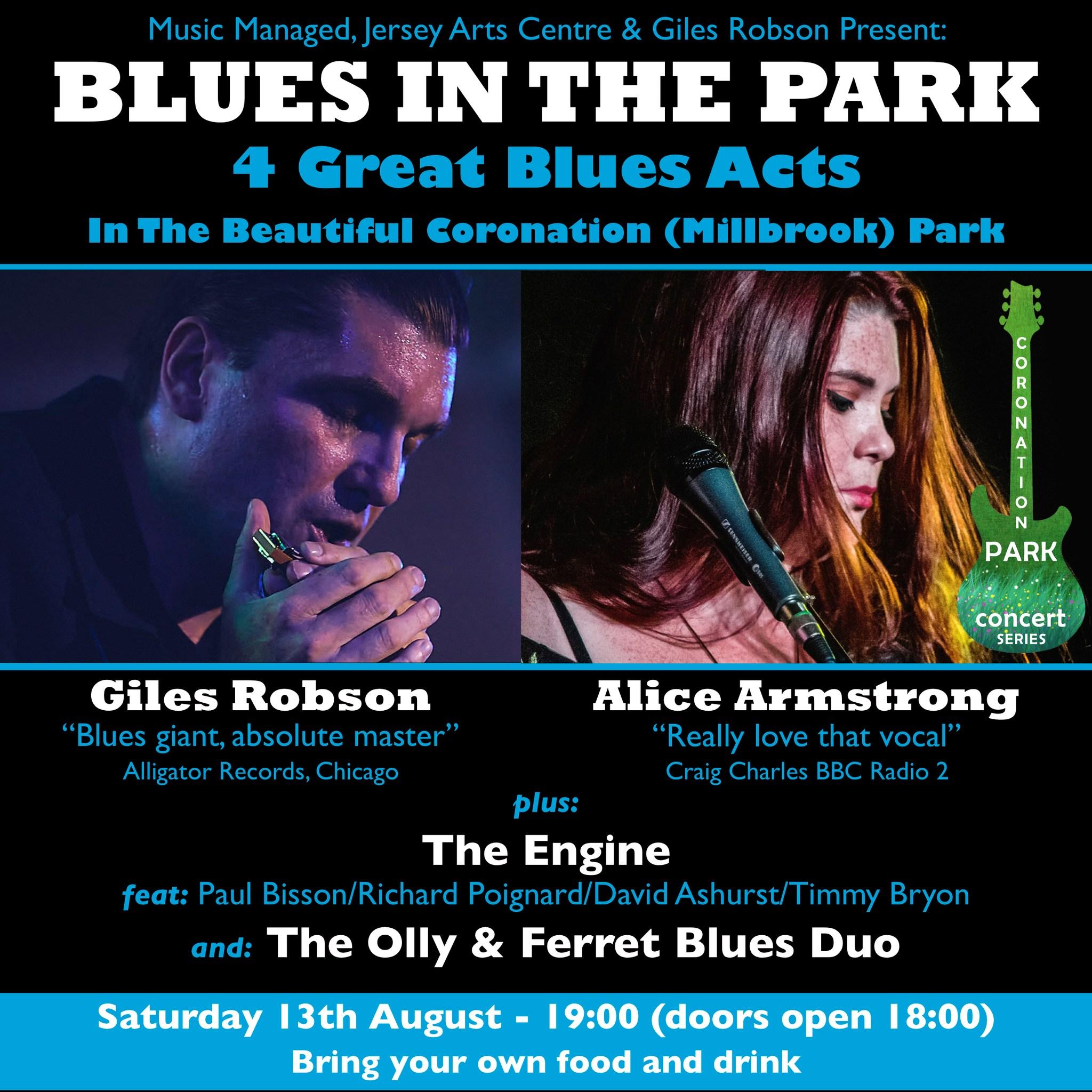 Blues in the Park Four great blues acts Channel Eye