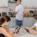 Fibre broadband children tablets kitchen