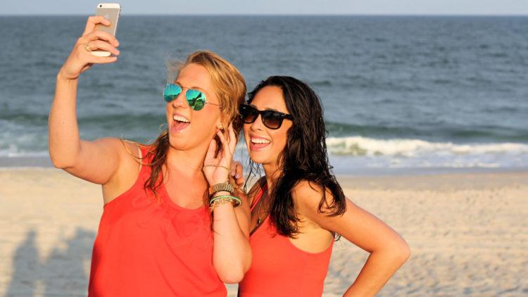 Selfie beach