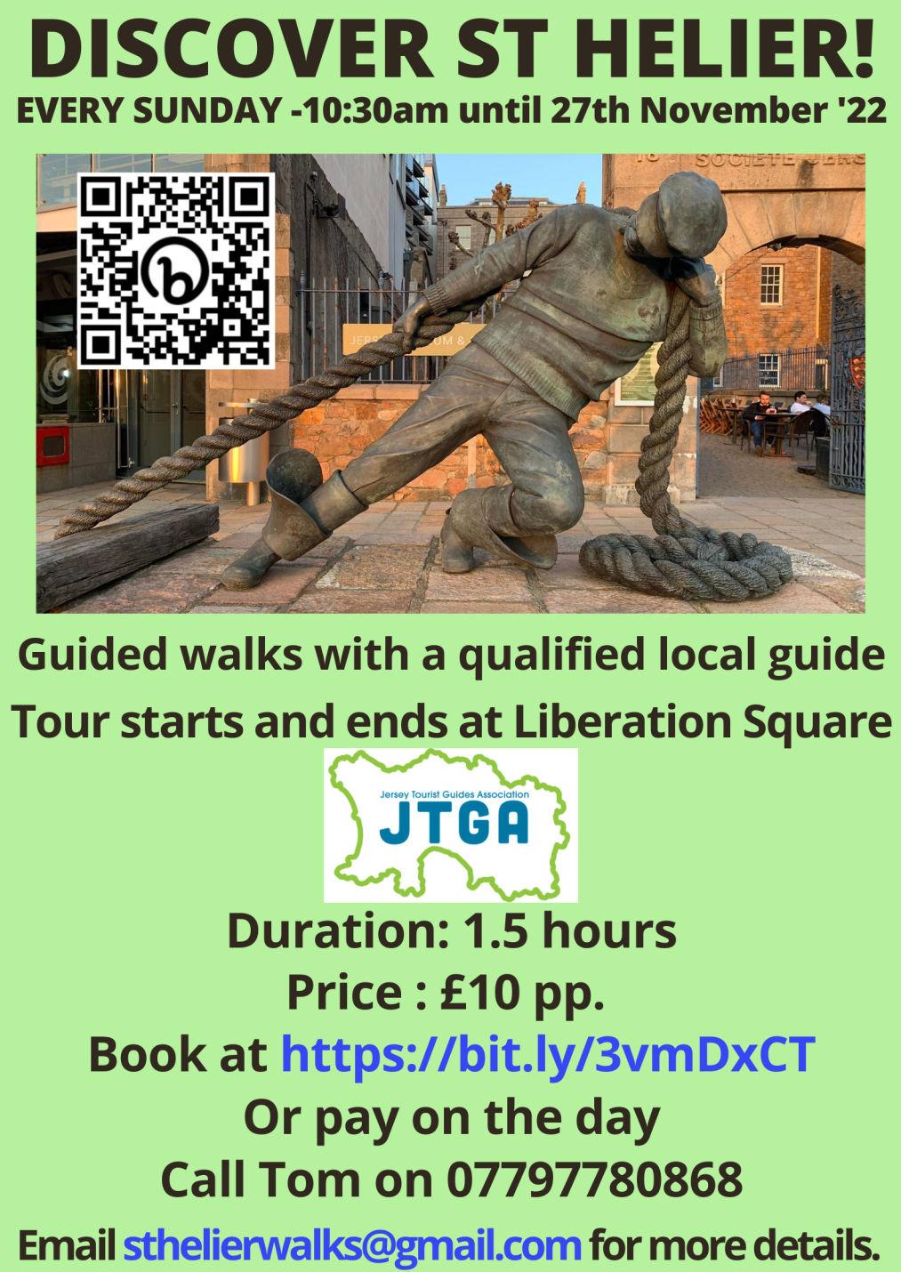 Discover St Helier walk