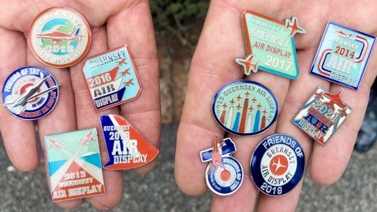 Guernsey Air Display Friends of Pin Badges