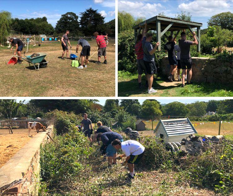 Guernsey Interns at The Accidental Zoo