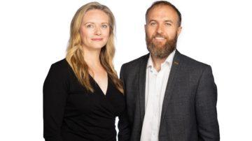 Kate Harbour and David Palzeaird
