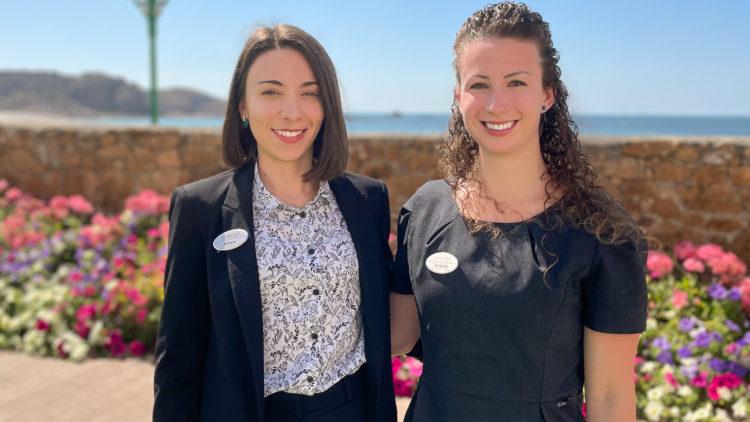 Mireia Marti and Victoria Aberle