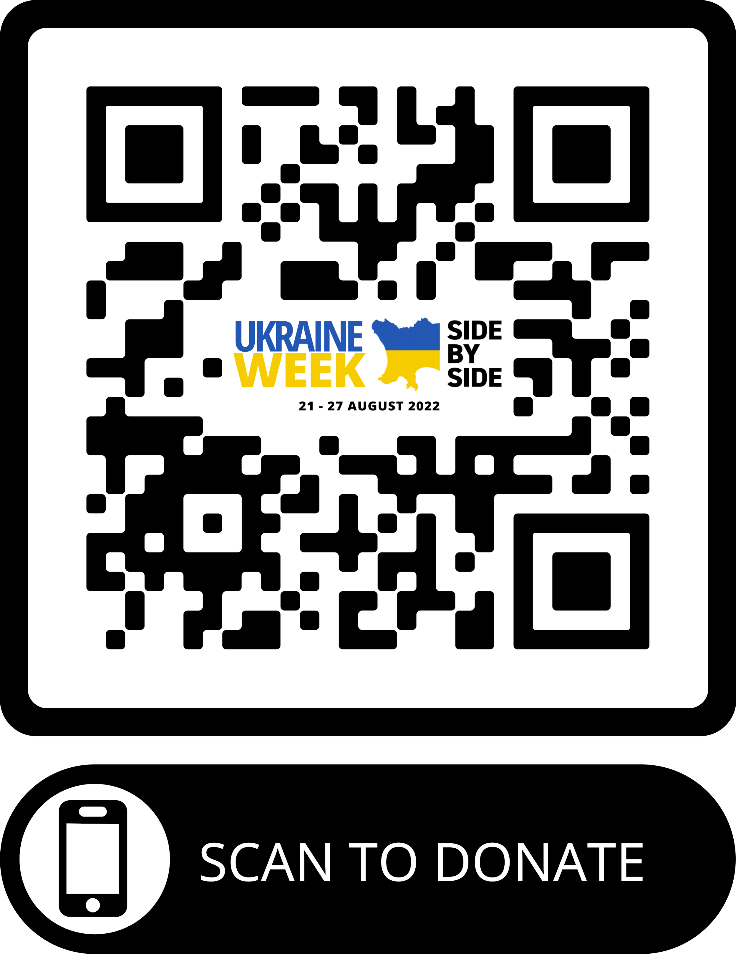 Ukraine Week donate QR 