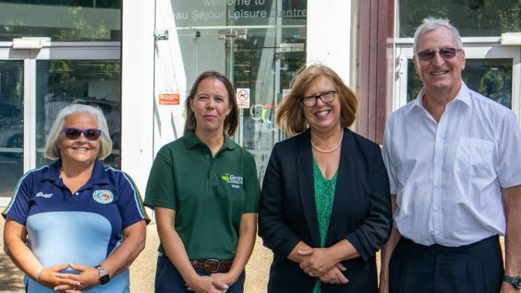 Min Henry, Tracey Hutchins, Dr Nicola Brink, John Stuart