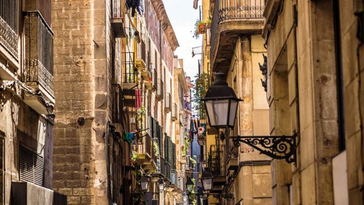 Barcelona old town
