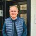 Chair Frank Walker outside Sanctuary House