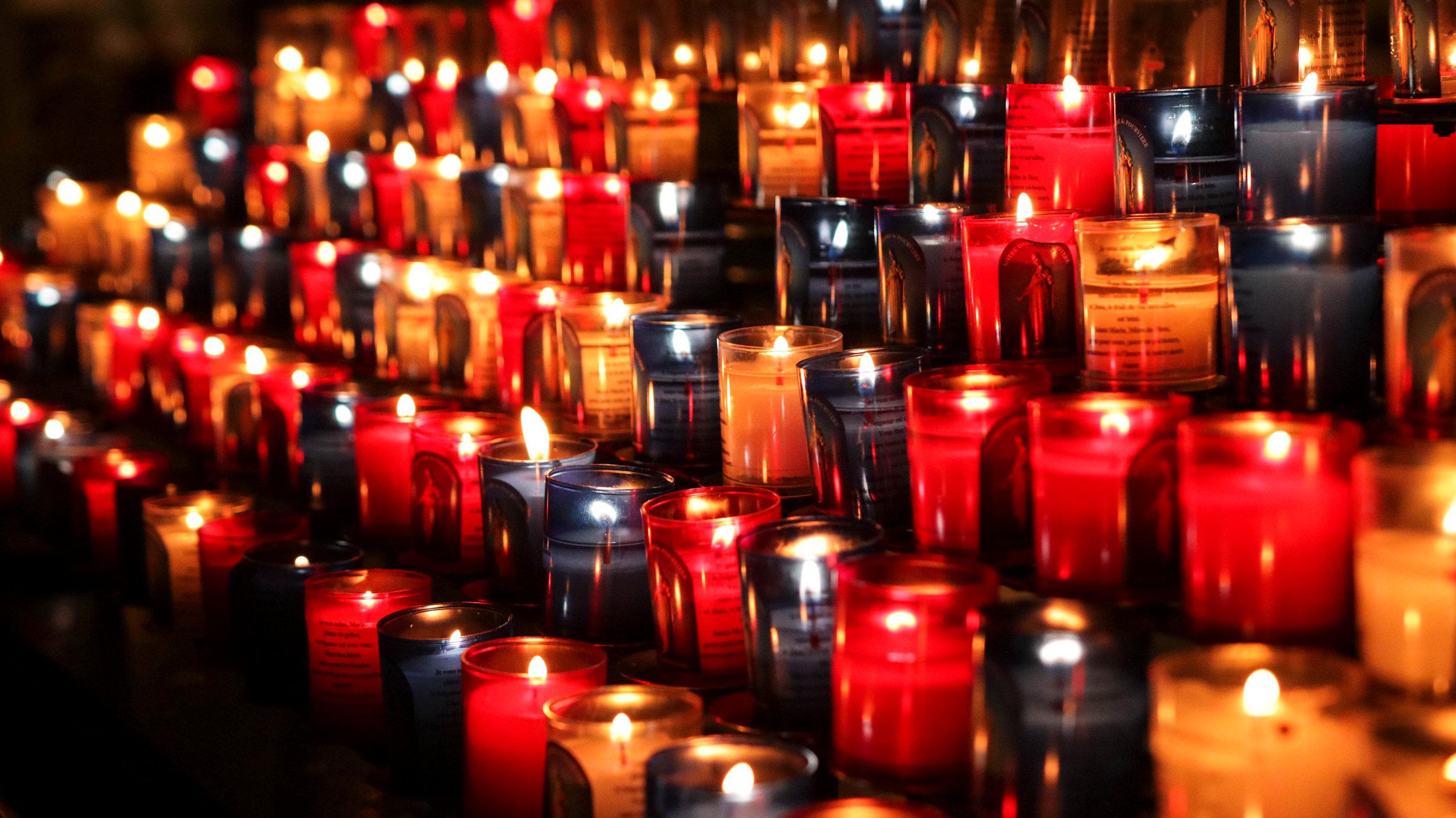 Church candles