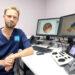 Dr Lawrence Hill in MSG's upgraded audiology room