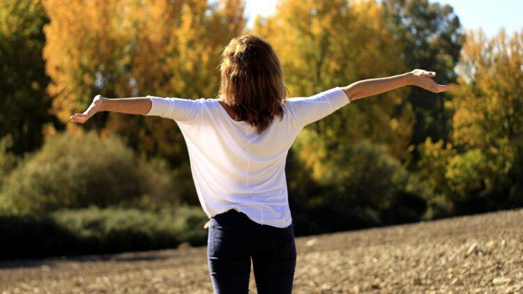 Woman in Field