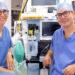 Dr Claire Frampton and Dr Nick Crabtree