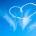 Heart clouds