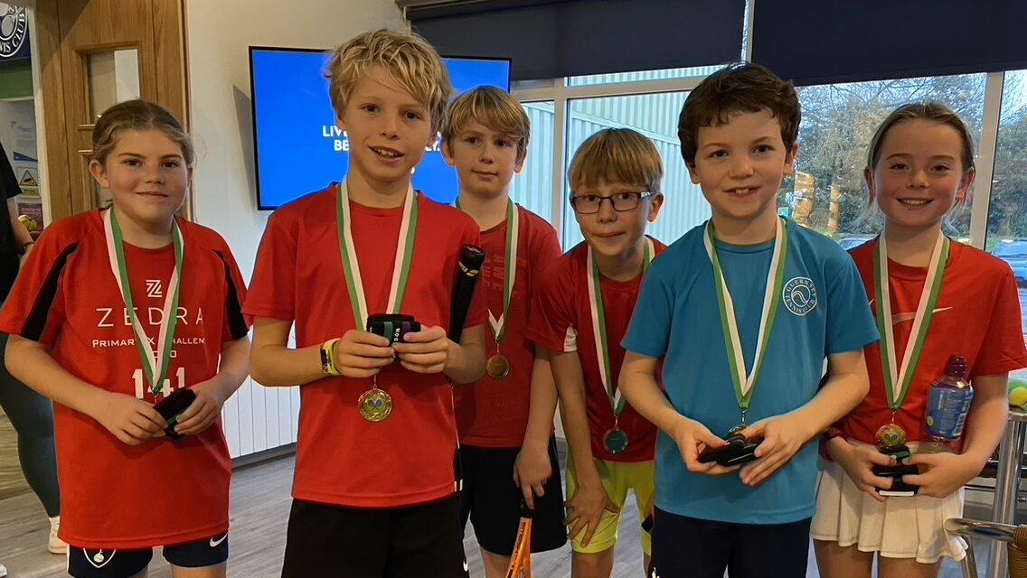 The victorious Red Team from Sunday’s under 10 challenge