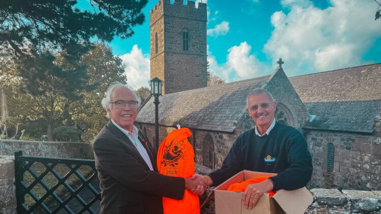 Simon Wood - Treasurer of St Peter’s Church & Nigel Dorey - Rotary.