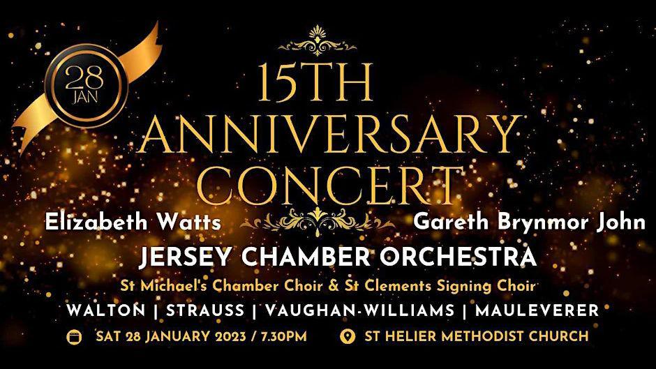 Jersey Chamber Orchestra 15th Anniversary Gala Concert