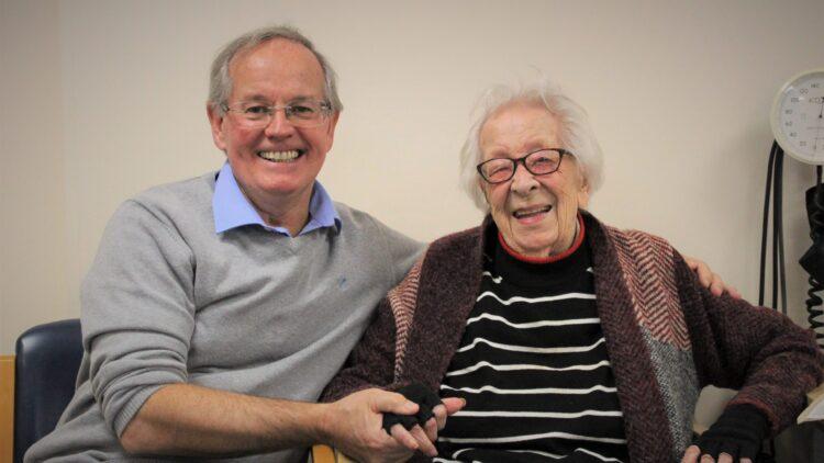 MSG celebrates its oldest patient