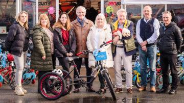 Sarah Groves Foundation bicycle donation
