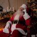 Santa on phone
