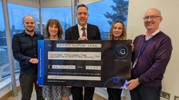 VG staff raise over £14,500 for Jersey Hospice
