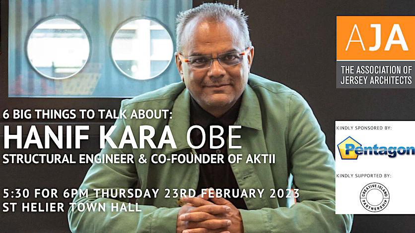 AJA Talk Hanif Kara event