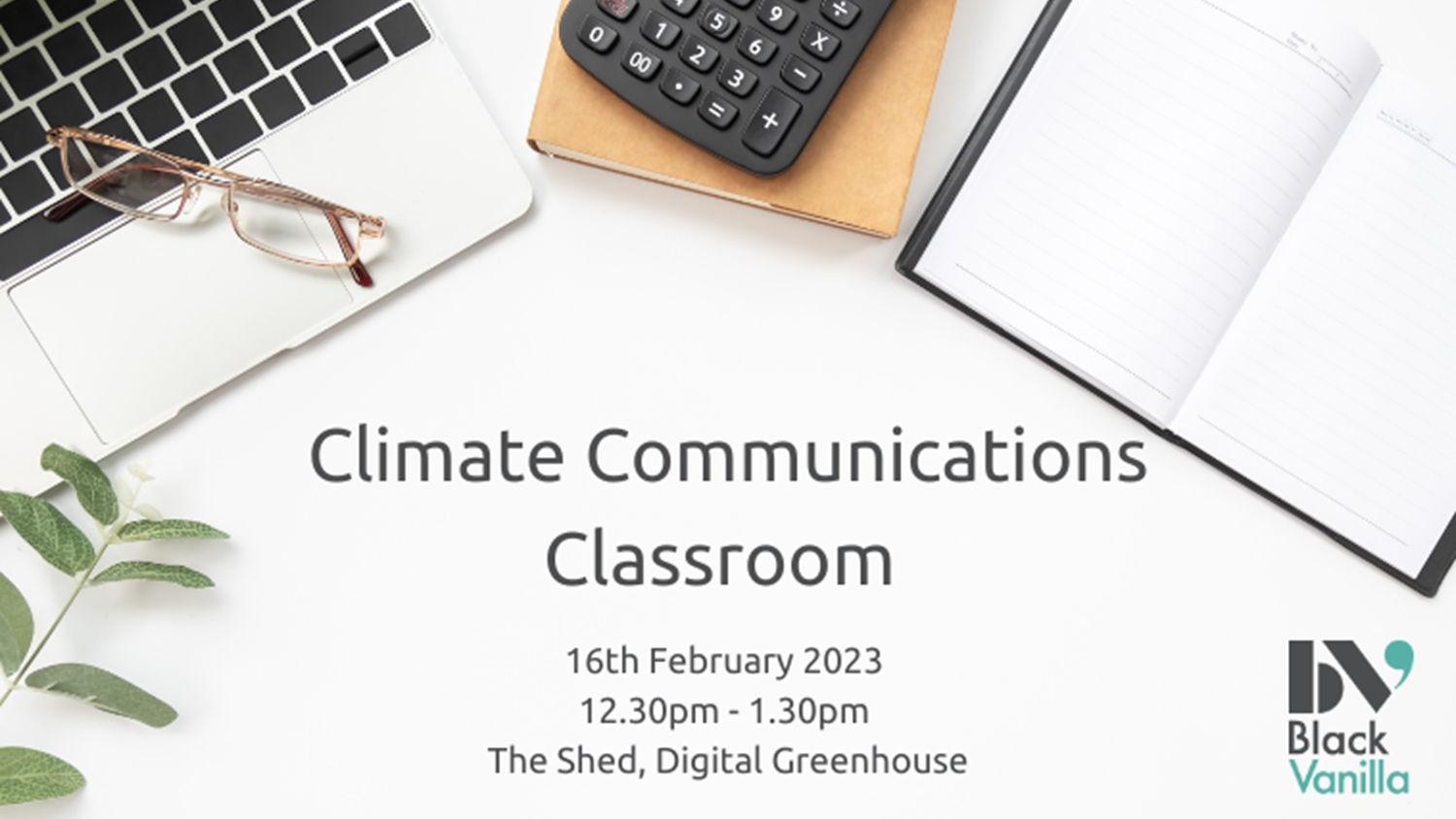Climate communications event