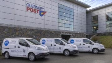 Guernsey Post and Evie collaborate to launch shared electric van fleet
