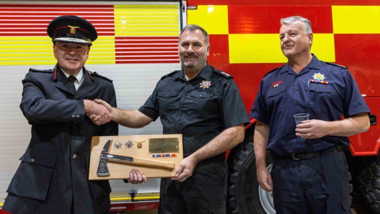 Guernsey Airport Fire and Rescue Service veteran announces retirement