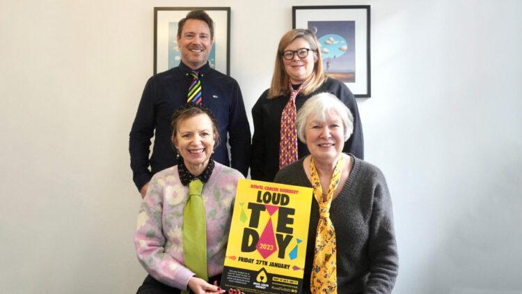 Bowel Cancer Guernsey’s Loud Tie Day makes a comeback for 2023 