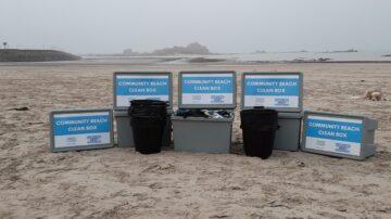 Community Beach Clean Boxes gifted to every parish in Jersey