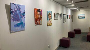 Exhibition of artwork by prisoners from La Moye