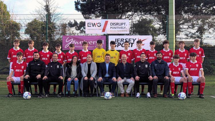 EWG sponsors Jersey Secondary Schools Football team