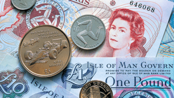 Isle of Man IoM money cash notes