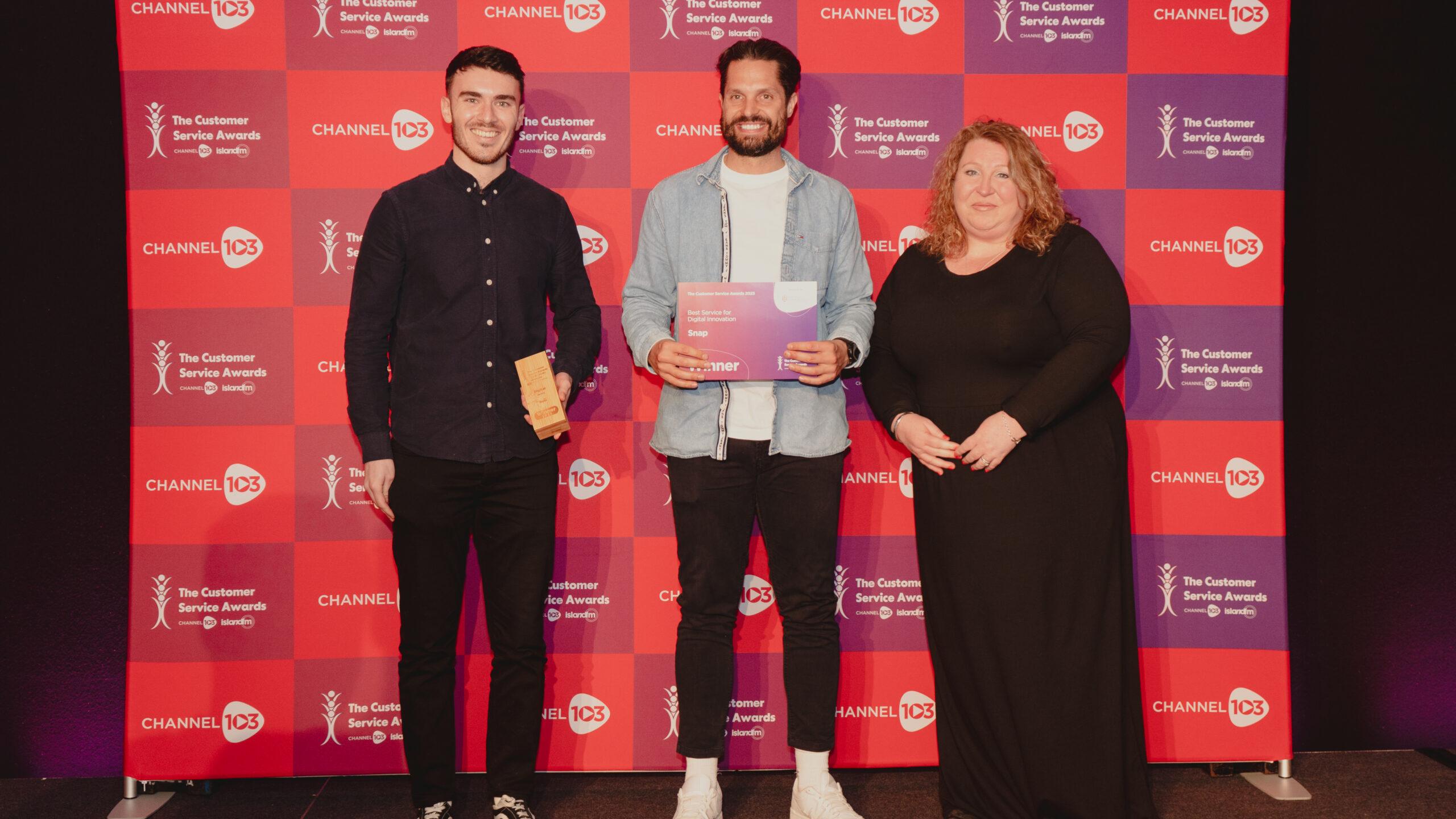 Snap wins Digital category at Customer Service Awards