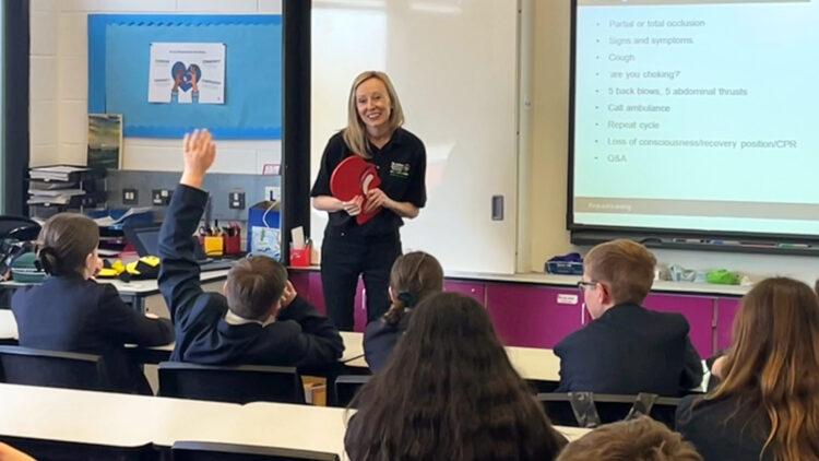 St John receives grant funding to deliver first aid in schools