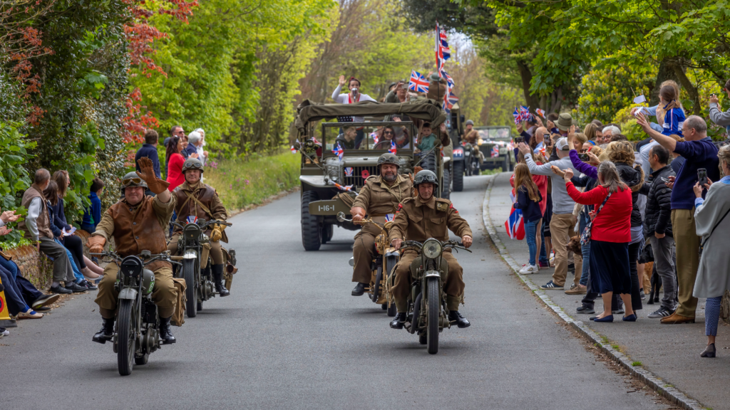 Liberation Day cavalcade Channel Eye