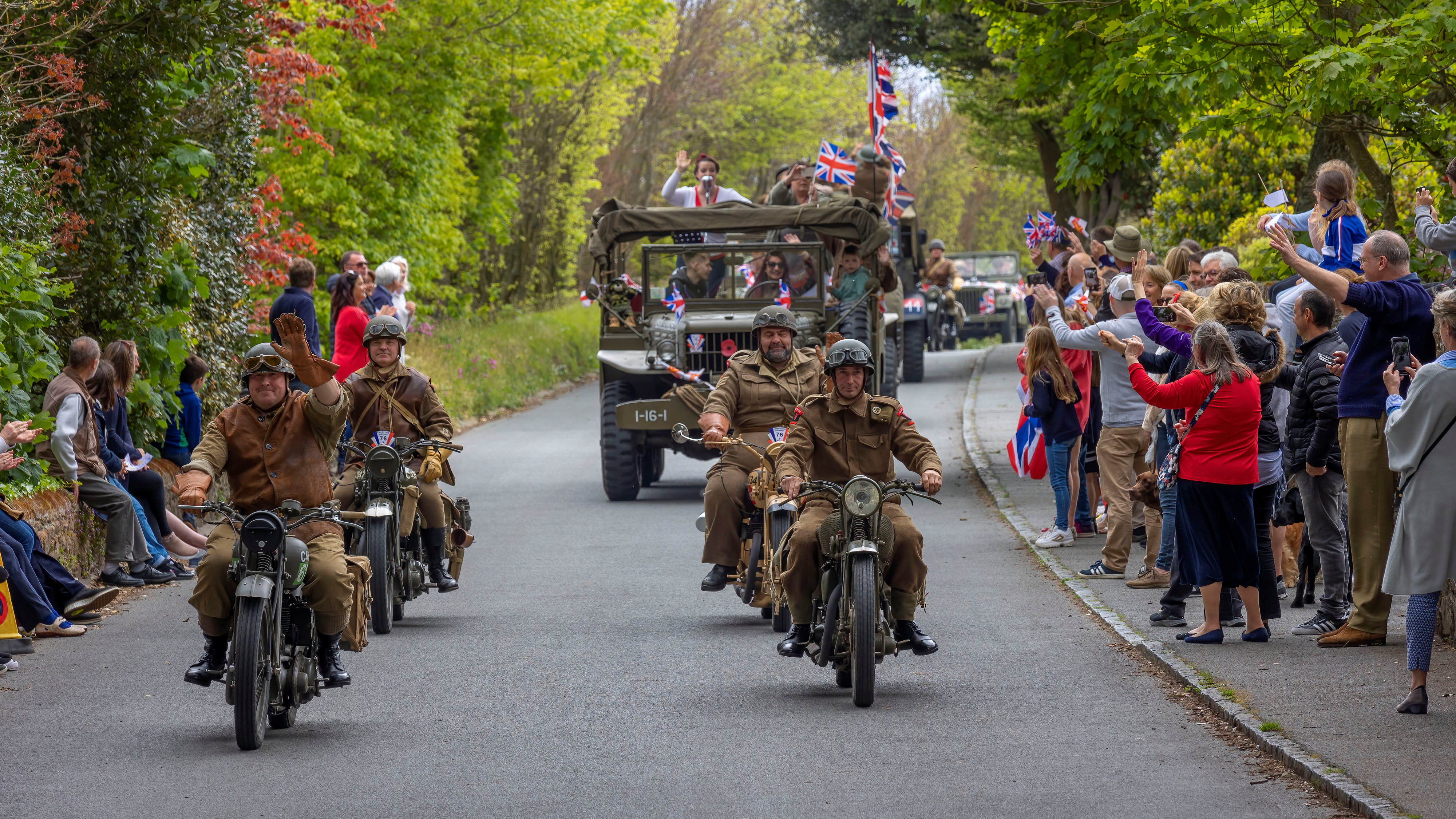 Guernsey Liberation Day cavalcade