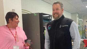 HSBC staff try out innovative MenoVest as part of wellbeing programme