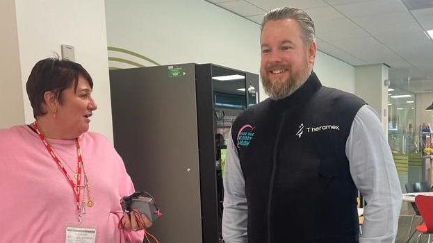 HSBC staff try out innovative MenoVest as part of wellbeing programme