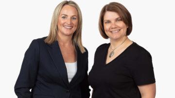 Ali Moffat and Sarah Militis