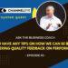 Ask the business coach