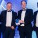 Highvern's James Bryant and Aidan O’Flanagan (centre) at the Drawdown Awards
