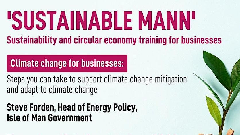 Sustainable Mann Climate change for businesses