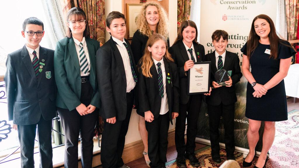 Conservation awards 2023 Haute de Vallee School