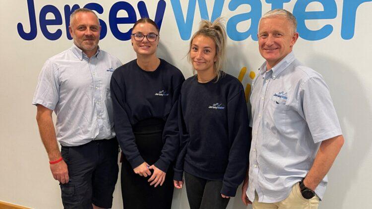 Jersey Water employees skydive in memory of colleague’s son