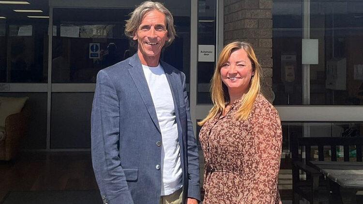 Tim Dallas Chapman and Donna Abel