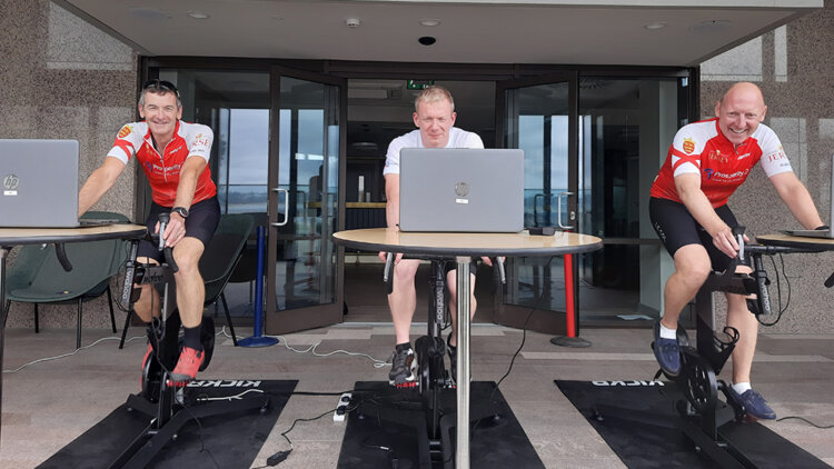 17 firms put the Pedal to the Metal for Prosperity 24/7 charity event