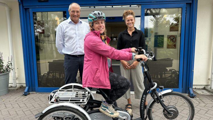 MSG makes e-trike donation for Sophie