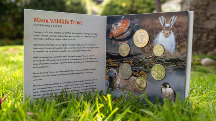 Coin set featuring wildlife soon to appear in Isle of Man wallets