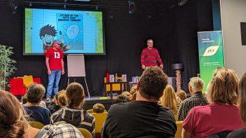 Beano inspired fun and mischief at the Jersey Festival of Words